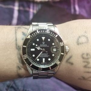 Rolex oyster submariner mens watch